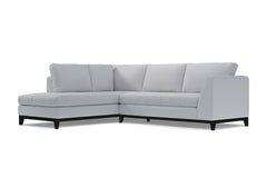 Mulholland Drive 2pc Sectional Sofa :: Leg Finish: Espresso / Configuration: LAF - Chaise on the Left
