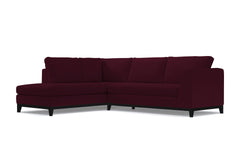 Mulholland Drive 2pc Sectional Sofa :: Leg Finish: Espresso / Configuration: LAF - Chaise on the Left