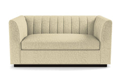 Nora Twin Size Sleeper Sofa Bed :: Leg Finish: Espresso / Sleeper Option: Deluxe Innerspring Mattress