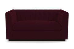 Nora Twin Size Sleeper Sofa Bed :: Leg Finish: Espresso / Sleeper Option: Deluxe Innerspring Mattress
