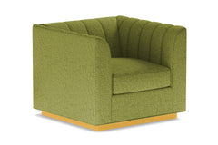 Nora Swivel Chair :: Leg Finish: Natural
