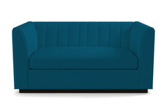 Nora Twin Size Sleeper Sofa Bed :: Leg Finish: Espresso / Sleeper Option: Deluxe Innerspring Mattress