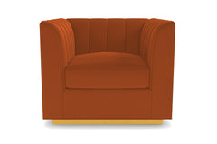 Nora Swivel Chair :: Leg Finish: Natural