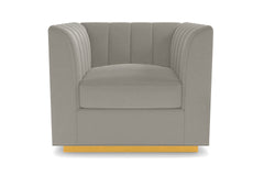 Nora Swivel Chair :: Leg Finish: Natural