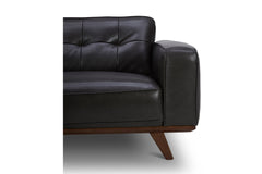 Normandie 2pc Leather Sectional Sofa :: Configuration: LAF - Chaise on the Left