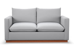 Olivia Apartment Size Sofa :: Leg Finish: Pecan / Size: Apartment Size - 71&quot;w