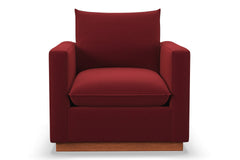 Olivia Chair :: Leg Finish: Pecan