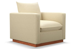 Olivia Chair :: Leg Finish: Pecan