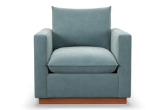 Olivia Chair :: Leg Finish: Pecan