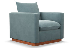 Olivia Chair :: Leg Finish: Pecan