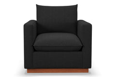 Olivia Chair :: Leg Finish: Pecan