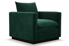 Olivia Chair :: Leg Finish: Espresso