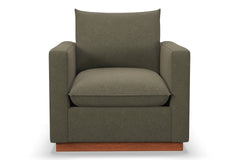 Olivia Chair :: Leg Finish: Pecan