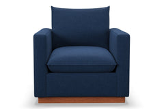 Olivia Chair :: Leg Finish: Pecan
