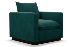 Olivia Chair :: Leg Finish: Espresso