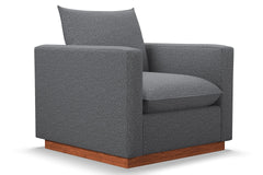 Olivia Chair :: Leg Finish: Pecan