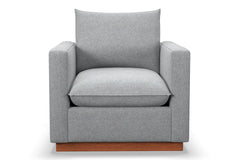 Olivia Chair :: Leg Finish: Pecan