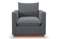 Olivia Chair :: Leg Finish: Pecan
