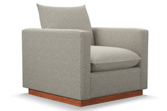 Olivia Chair :: Leg Finish: Pecan