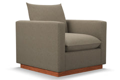 Olivia Chair :: Leg Finish: Pecan