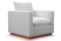 Olivia Chair :: Leg Finish: Pecan