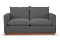 Olivia Loveseat :: Leg Finish: Pecan / Size: Loveseat - 60.5&quot;w