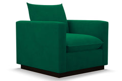 Olivia Chair :: Leg Finish: Espresso