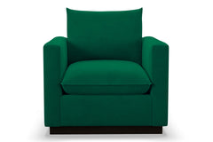 Olivia Chair :: Leg Finish: Espresso