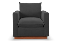 Olivia Chair :: Leg Finish: Pecan