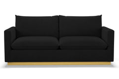 Olivia Queen Size Sleeper Sofa Bed :: Leg Finish: Natural / Sleeper Option: Memory Foam Mattress