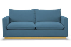Olivia Queen Size Sleeper Sofa Bed :: Leg Finish: Natural / Sleeper Option: Memory Foam Mattress