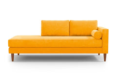 Samson Sofa Lounger :: Leg Finish: Pecan / Configuration: RAF - Right Arm Facing