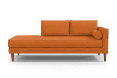 Samson Sofa Lounger :: Leg Finish: Pecan / Configuration: RAF - Right Arm Facing