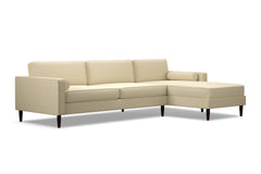 Samson 2pc Sectional Sofa :: Leg Finish: Espresso / Configuration: RAF - Chaise on the Right