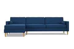 Samson 2pc Sectional Sofa :: Leg Finish: Natural / Configuration: LAF - Chaise on the Left