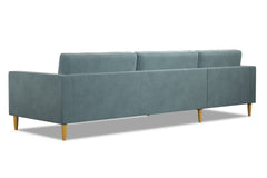 Samson 2pc Sectional Sofa :: Leg Finish: Natural / Configuration: LAF - Chaise on the Left