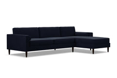 Samson 2pc Sectional Sofa :: Leg Finish: Espresso / Configuration: RAF - Chaise on the Right