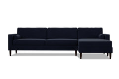 Samson 2pc Sectional Sofa :: Leg Finish: Espresso / Configuration: RAF - Chaise on the Right