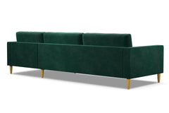Samson 2pc Sectional Sofa :: Leg Finish: Natural / Configuration: RAF - Chaise on the Right