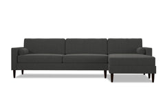 Samson 2pc Sectional Sofa :: Leg Finish: Espresso / Configuration: RAF - Chaise on the Right