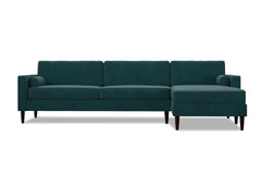 Samson 2pc Sectional Sofa :: Leg Finish: Espresso / Configuration: RAF - Chaise on the Right