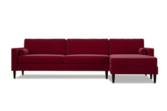 Samson 2pc Sectional Sofa :: Leg Finish: Espresso / Configuration: RAF - Chaise on the Right