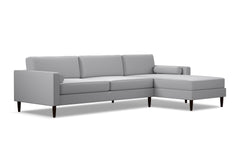 Samson 2pc Sectional Sofa :: Leg Finish: Espresso / Configuration: RAF - Chaise on the Right