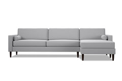 Samson 2pc Sectional Sofa :: Leg Finish: Espresso / Configuration: RAF - Chaise on the Right