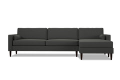 Samson 2pc Sectional Sofa :: Leg Finish: Espresso / Configuration: RAF - Chaise on the Right