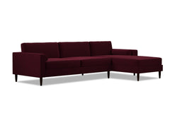 Samson 2pc Sectional Sofa :: Leg Finish: Espresso / Configuration: RAF - Chaise on the Right