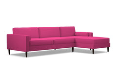 Samson 2pc Sectional Sofa :: Leg Finish: Espresso / Configuration: RAF - Chaise on the Right