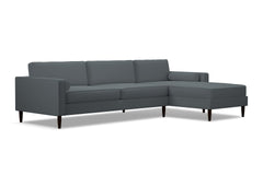 Samson 2pc Sectional Sofa :: Leg Finish: Espresso / Configuration: RAF - Chaise on the Right