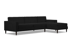 Samson 2pc Sectional Sofa :: Leg Finish: Espresso / Configuration: RAF - Chaise on the Right
