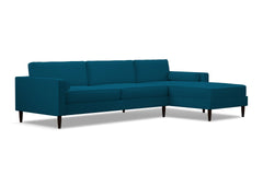 Samson 2pc Sectional Sofa :: Leg Finish: Espresso / Configuration: RAF - Chaise on the Right